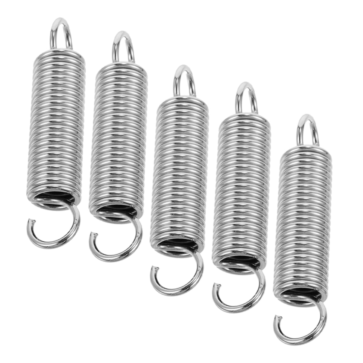 ROMISBABA 5pcs Pruner Spring Parts Metal Tension Spring Hook Replacement for Hand Pruners Bonsai Clippers