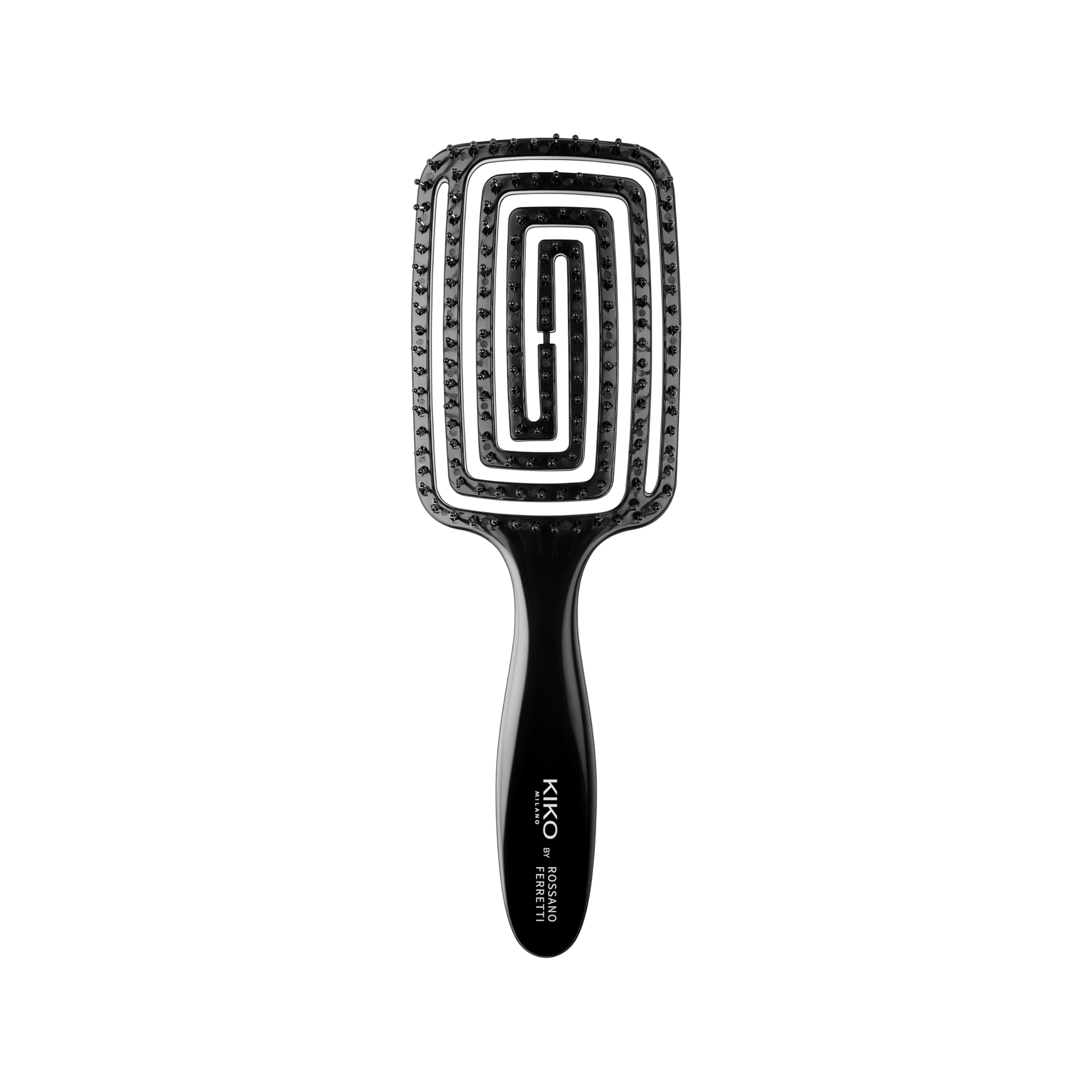 KIKO Milano Frizz-Guard Hair Brush, Detangling And Drying Brush For Straight Hair