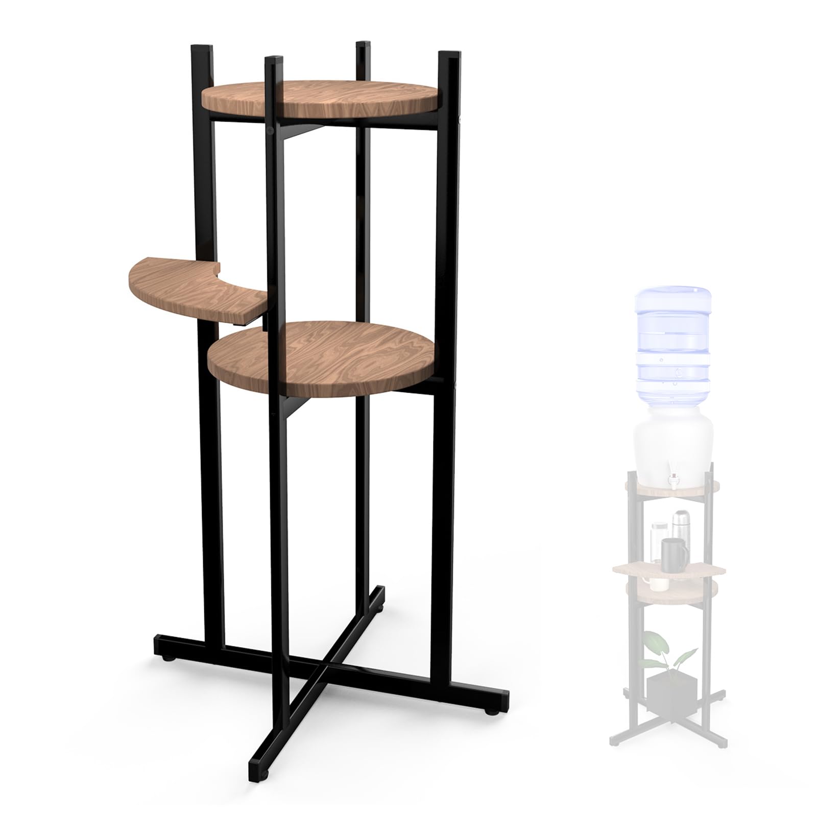 Msioytog Compact Detachable for Coffee Machine Water Dispenser Space Saving Efficient Frame Multifunctional Storage Shelf