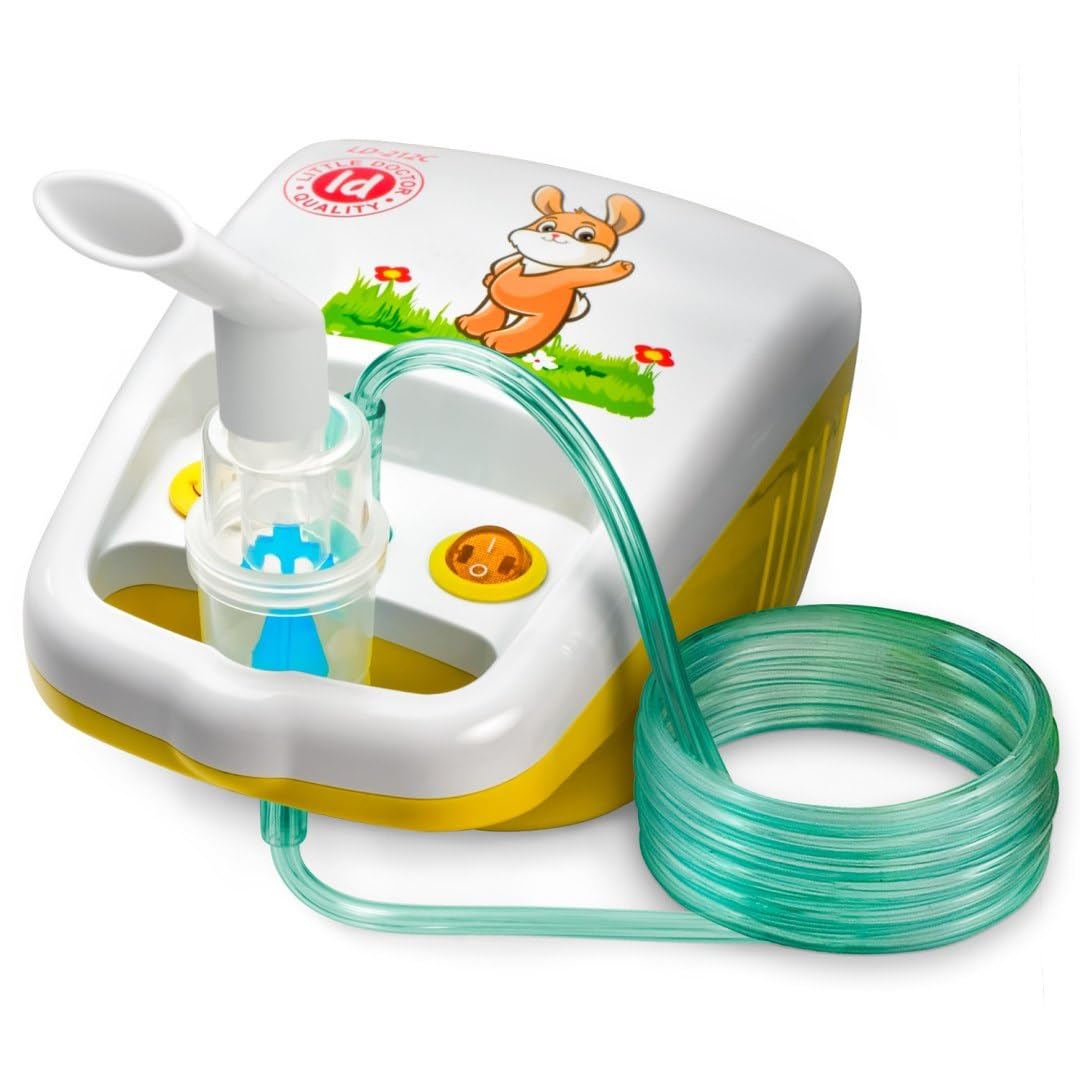 LD-212C Inalatore Aerosol Terapia con Compressore, Nebulizzatore per Vie Respiratorie