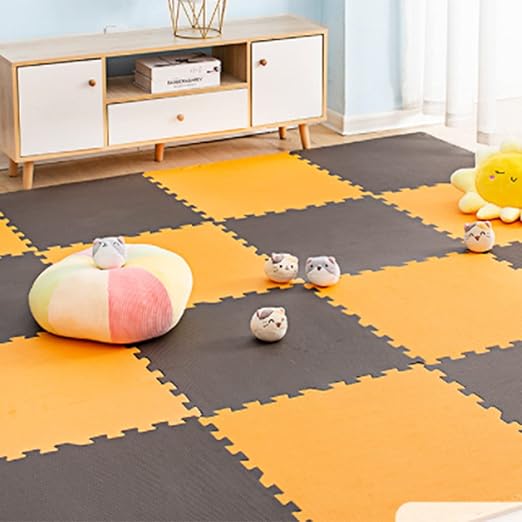 WEGHS 16Tile Foam Interlocking Exercise Mats, Noise