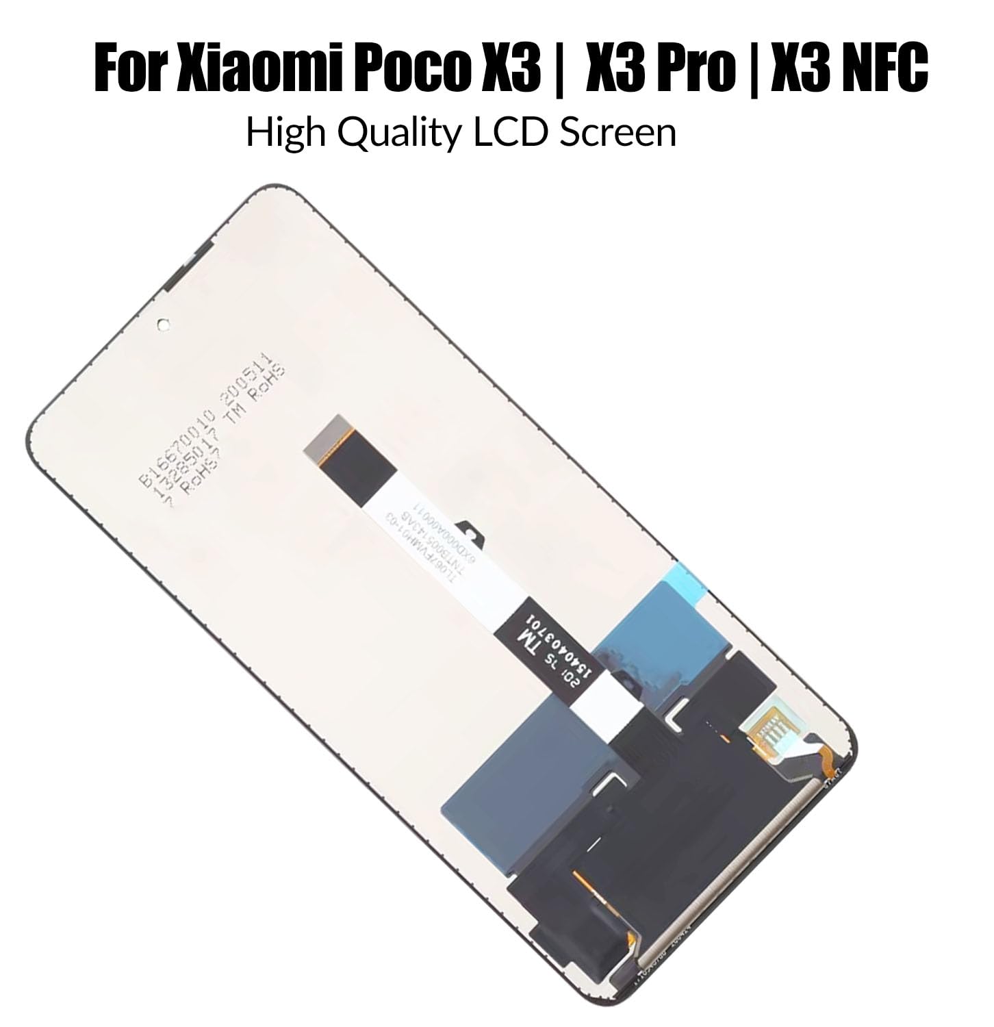 Amazon.com: Replacement for Xiaomi Poco X3 | X3 Pro | X3 NFC LCD
