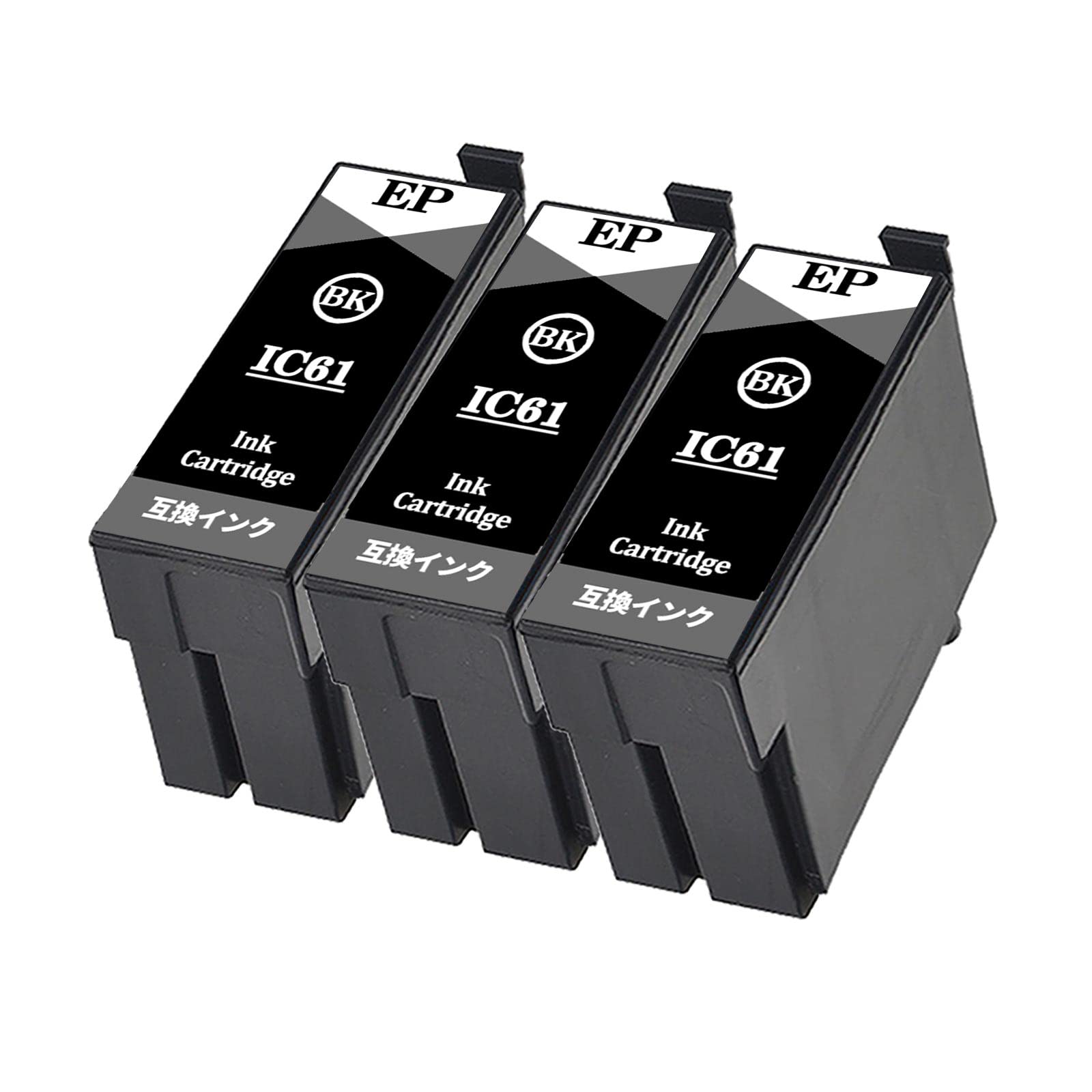 Amazon.co.jp: エプソン用 EPSON用 ICBK61 互換インクカートリッジ