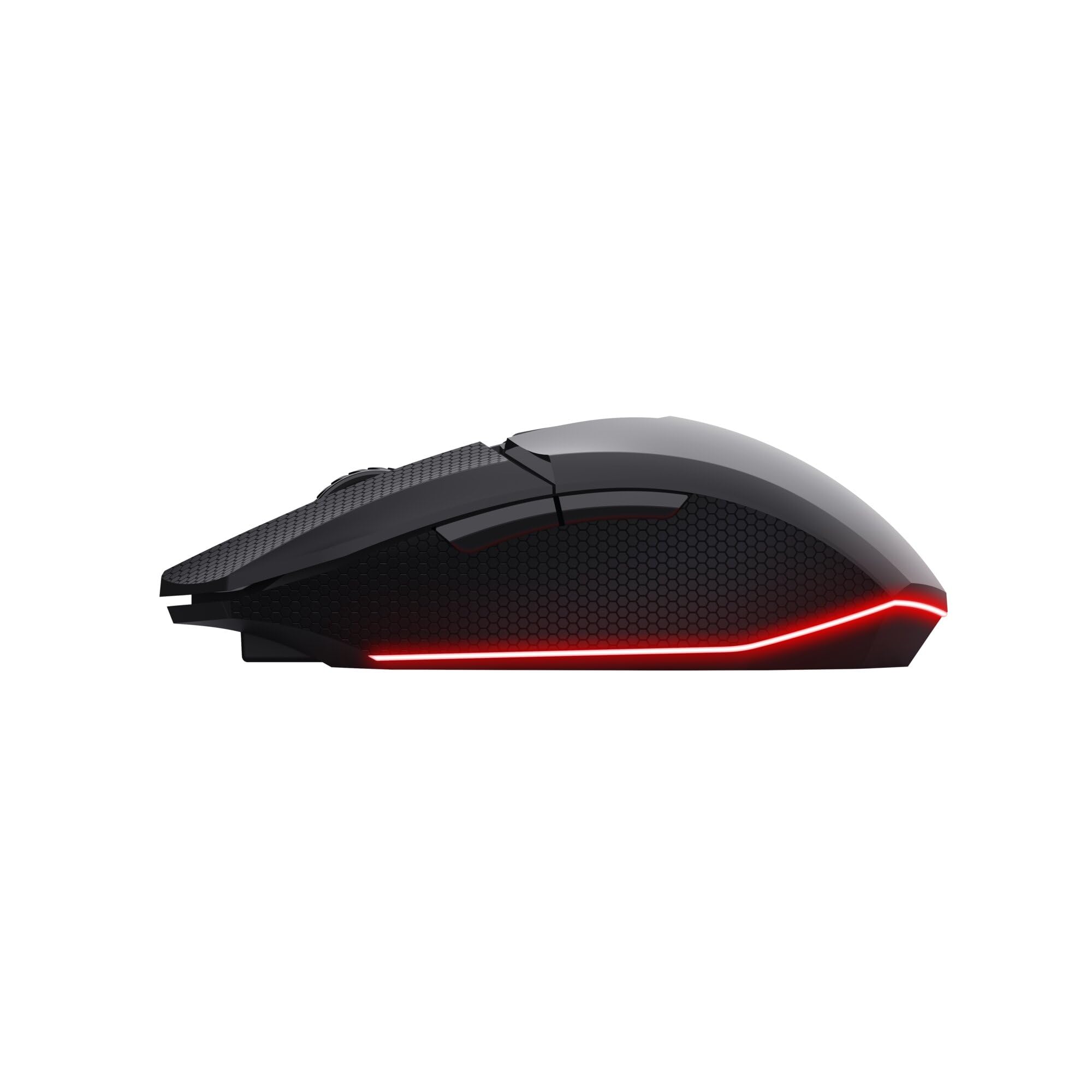 GXTrust 122 Felox+ Ratón Inalámbrico Gaming Bluetooth + 2.4GHz, Batería de 40h, 12K dpi, Iluminación LED Multicolor, 6 Botones, Ratón Gaming para Portátil, PC, Windows con USB-A Receptor, Negro — view 13