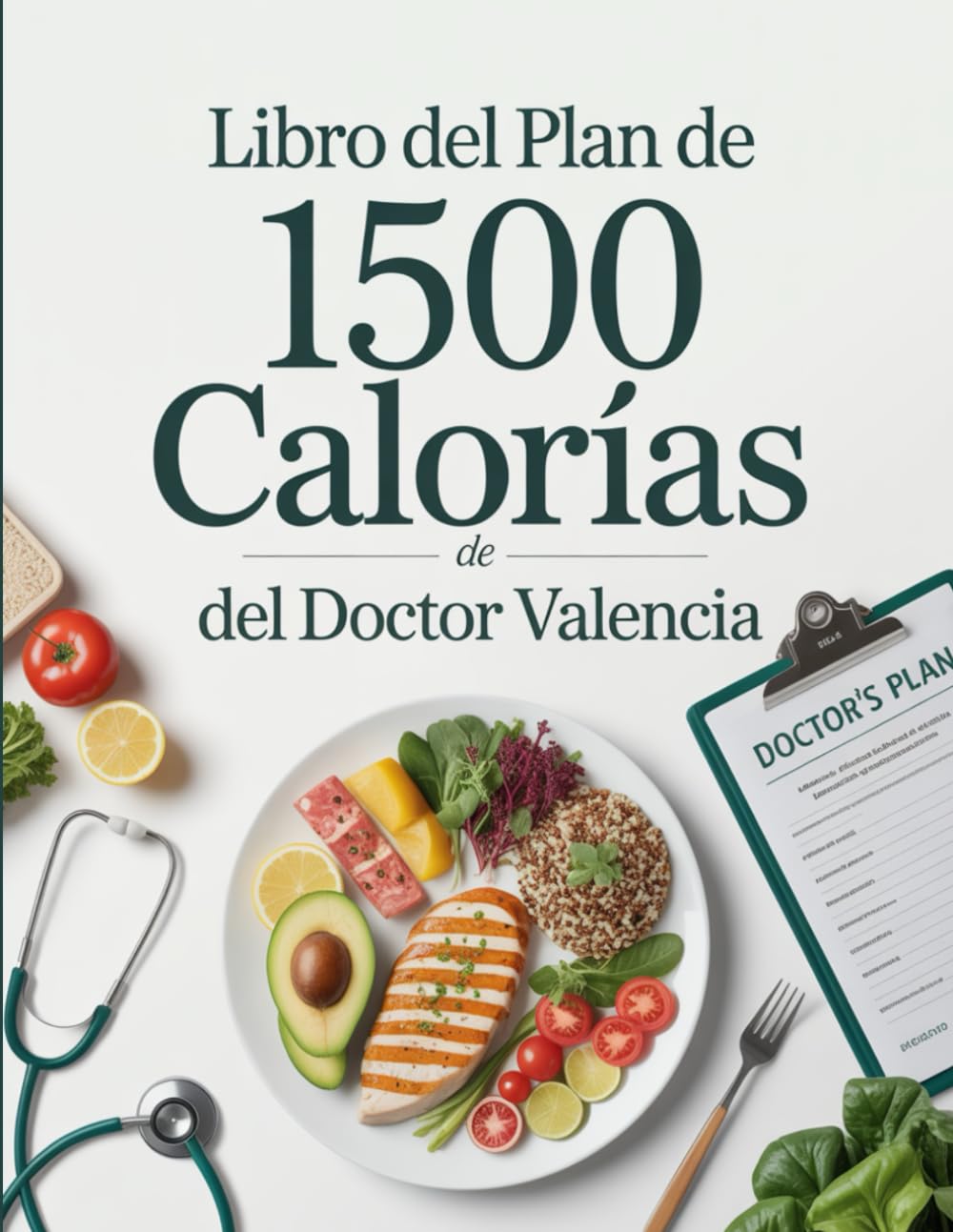 Libro del Plan de 1500 Calorías del Doctor Valencia: Guía Nutricional y de Recetas Para Bajar de Peso con Salud