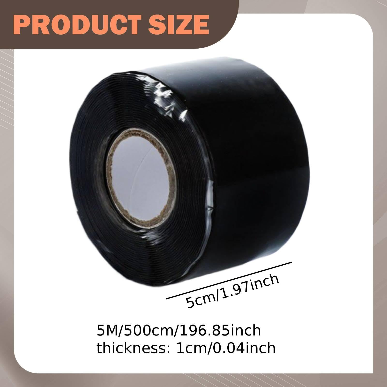 Nastro Antiscivolo per Kayak, Striscia Sigillante Antiscivolo, Nastro Isolante Versatile per Attrezzature E Strumenti Sportivi, Nero