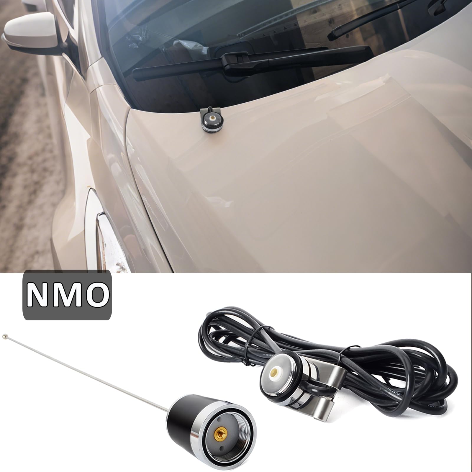 ♦期間限定♦無線機トリオの2mFM7500GRモービル無線機同軸ケーブル付♦️ Amazon | HYS デュアルバンドモバイルアンテナ 2m/70cm VHF/UHF ハム