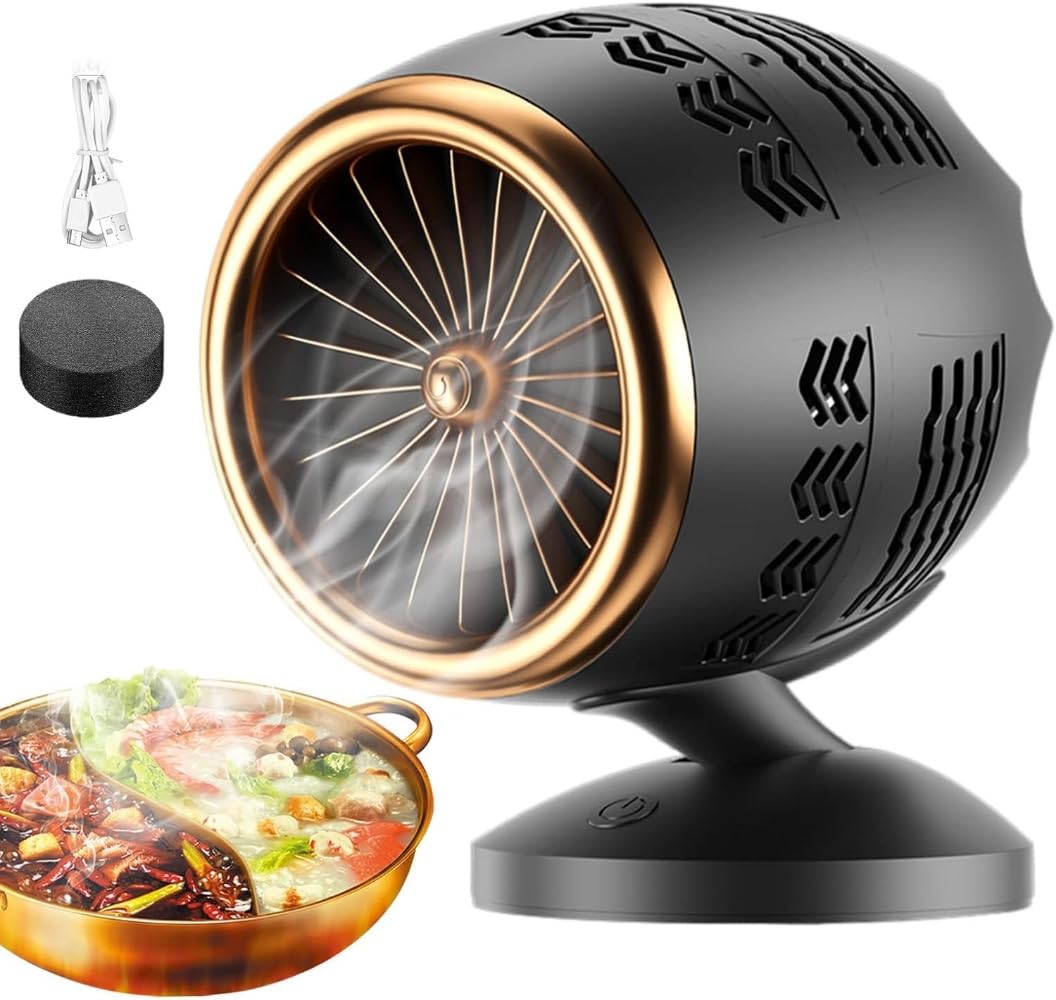 Amazon | 卓上レンジフード 卓上吸煙機（卓上でにおい・油・煙が