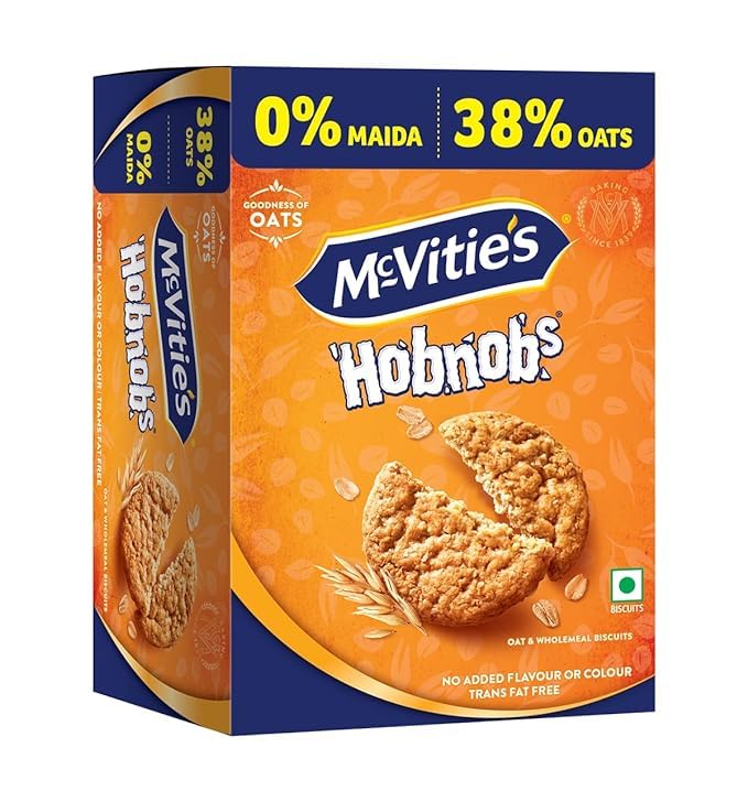 Mcvitie’s Hobnobs Cookies, 0% Maida & 38% Oats, (153.85gm X 2PC) Combo Pack (B0CRZBRP5T) Amazon Price History, Amazon Price Tracker