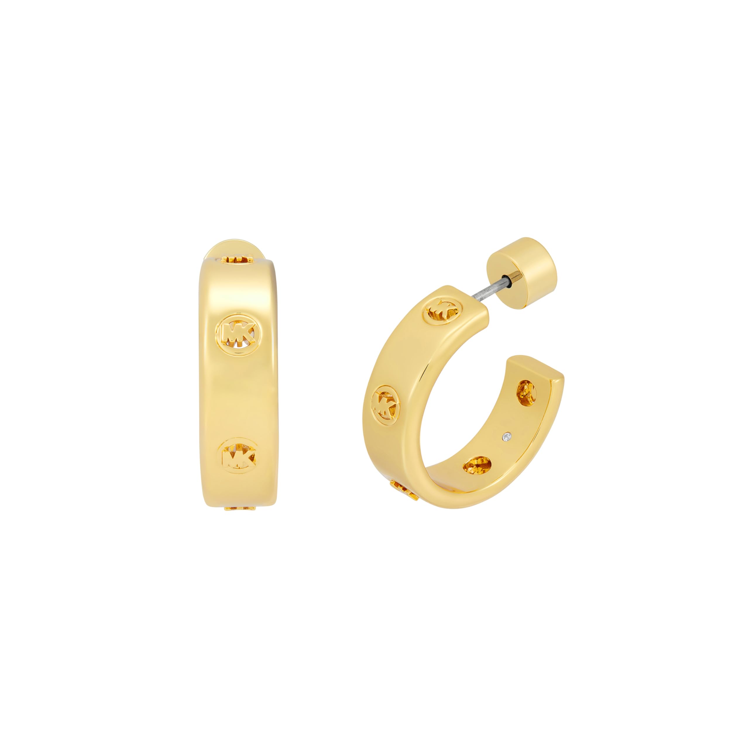 Michael Kors Premium Women's Gold-Tone Brass Earring, MKJ8617710