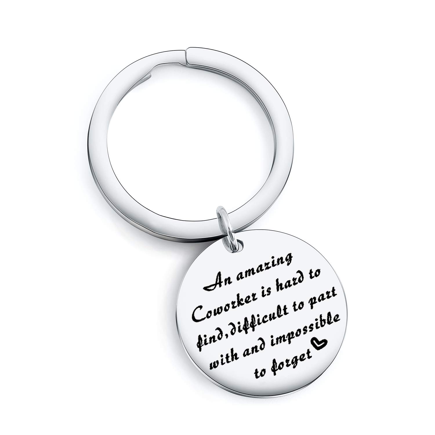 TzrNhm Blossom an Amazing Coworker is Hard to Find Difficult to Part with and Impossible to Forget Bangle Keychain Gfts for Coworkers,Business Partner,Boss,Friends