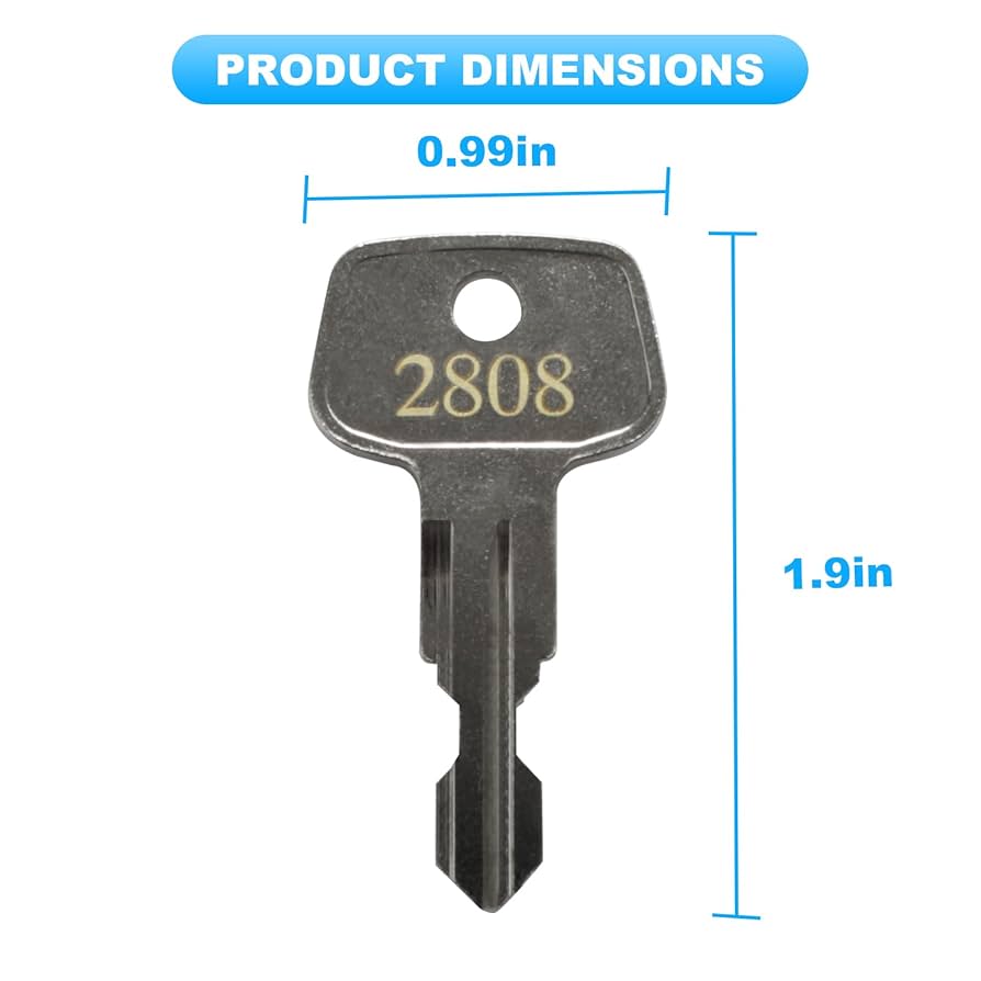 Urcari☆ 2808 X-Cargo Luggage Roof Replacement Keys,Replacement Keys