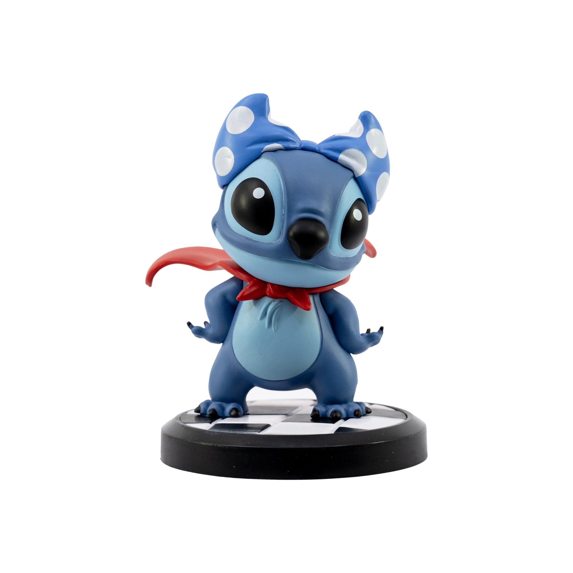YuMe Superhero Stitch 3" Mini Figure Collectable in Hero Window Box | Officially Licensed Disney Merchandise | Toy Gift for Kids, Adults & Movie Fans | Collect All 6 Fun Series Collectable Figures