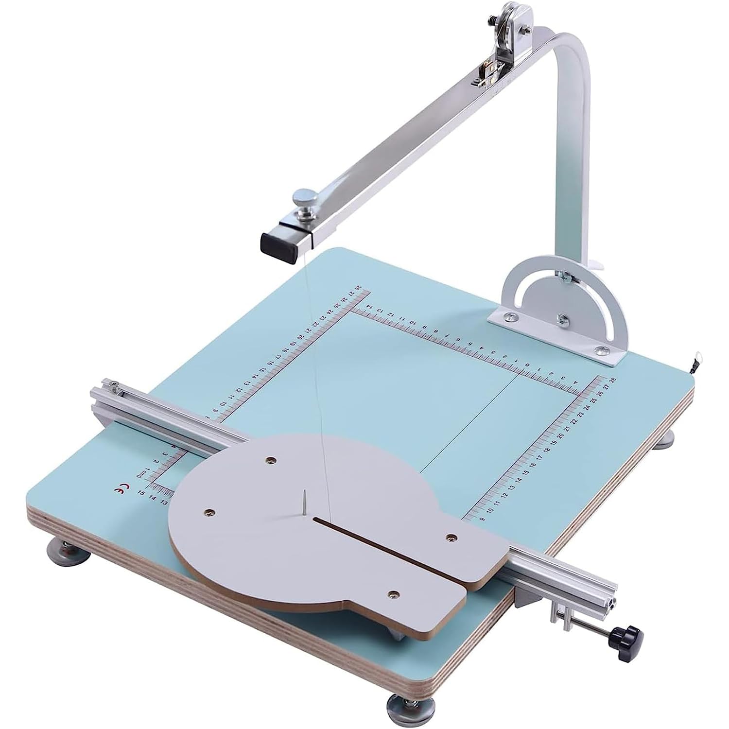 Mesa de Corte de Espuma de Alambre Caliente, Cortador de Alambre Caliente de Mesa, Altura máxima de Corte 9.8 Pulgadas, para Cortar, Formar y Esculpir Espuma de poliestireno y Otros Materiales de es