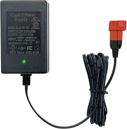 Cargador de batería de 12 voltios para juguetes de paseo de 12 V, cargador de coche eléctrico de 12 V, adaptador de corriente de batería de juguete