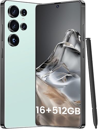 Teléfono inteligente I25 Ultra Desbloqueado Pantalla FHD+ de 6.99", 16GB RAM 512GB, batería 7000mAh, cámara de 108MP+68MP, lápiz óptico incorporado