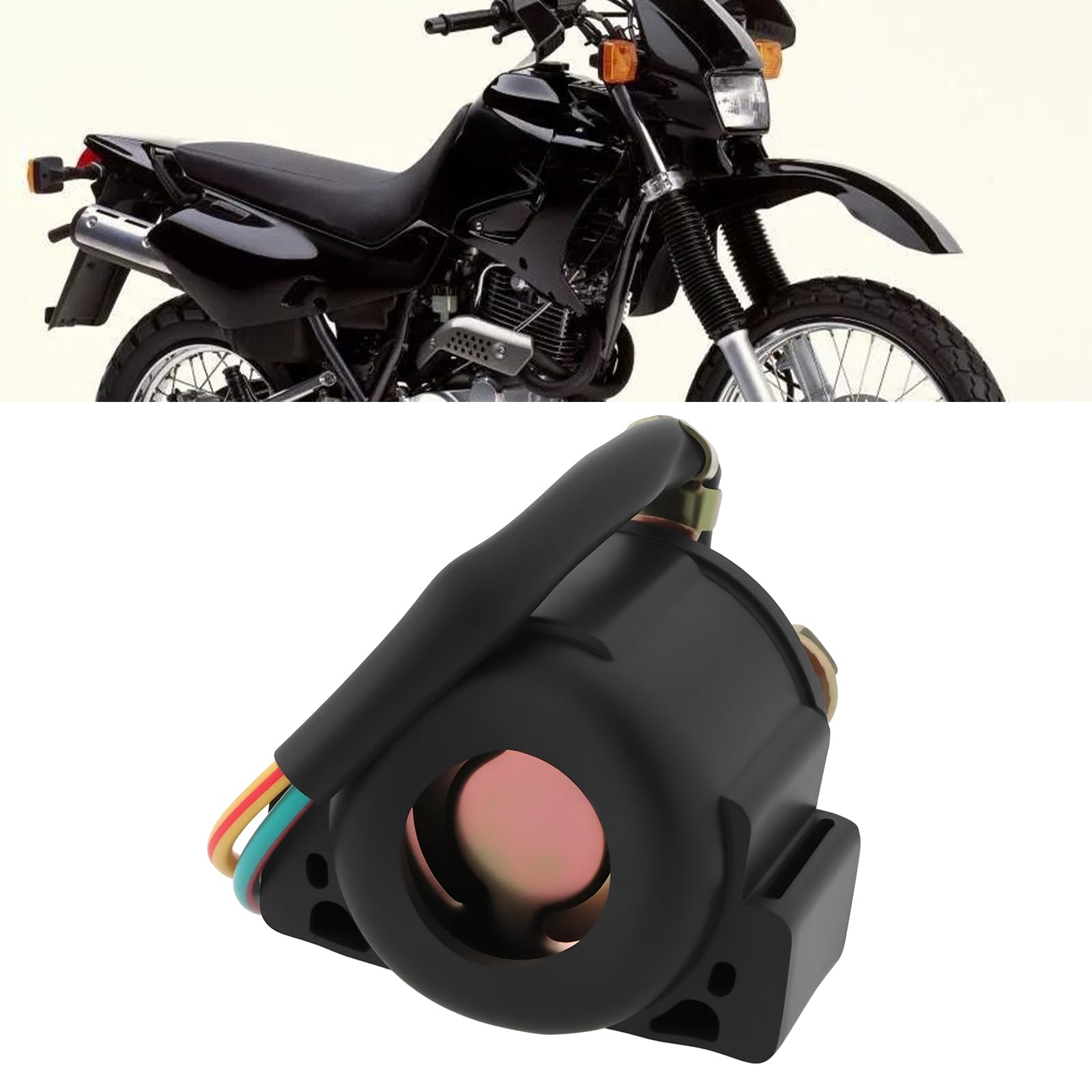 Relè di avviamento moto a 2 pin compatibile con Yamaha XT 600 E/EN 3TB 3UW anno 1990-1998