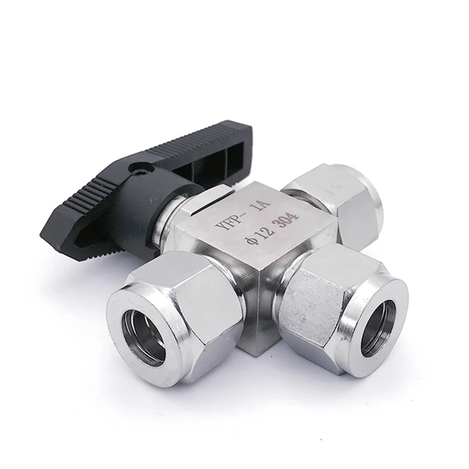 Vanne 304 acier inoxydable 20mm de haute précision pour fluides et réseaux de gaz