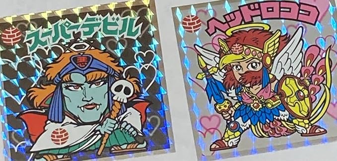 Amazon ビックリマン ビックリマンシール 幸楽苑 ラーメン ヘッドロココ スーパーデビル シール 白黒 ラーメン シール ステッカー おもちゃ