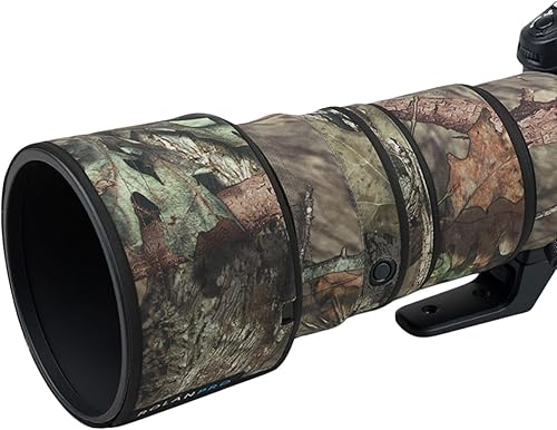 Miniatura 2 de Rolanpro Impermeable lente camuflaje capa para Nikon Z 15.748 in F4.5 VR S - camuflaje lluvia cubierta lente manga protectora fácil instalación # 23