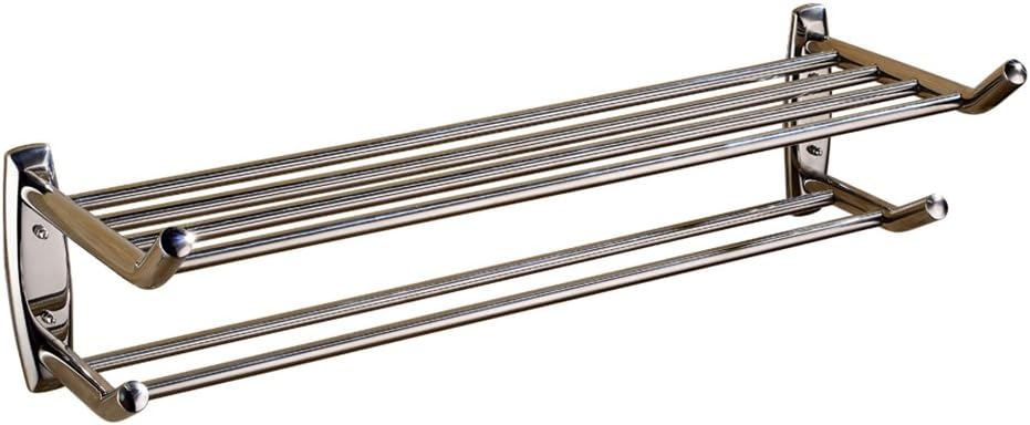 HCJMJJ FJXLZ® Towel rack, Wall-mounted Free punching Bathroom Stainless steel Towel rack 620mm Wall-mounted stainless steel