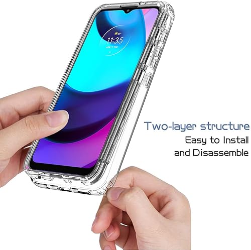 Miniatura 6 de Funda compatible con OnePlus 10 Pro 5G, funda protectora de dos capas anticaídas y absorción de golpes compatible con 1+ 10 Pro 5G Case 2 en 1,