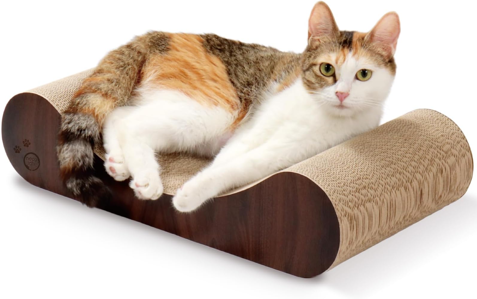 Necoichi Premium Comfort Series Cat Scratcher Curved