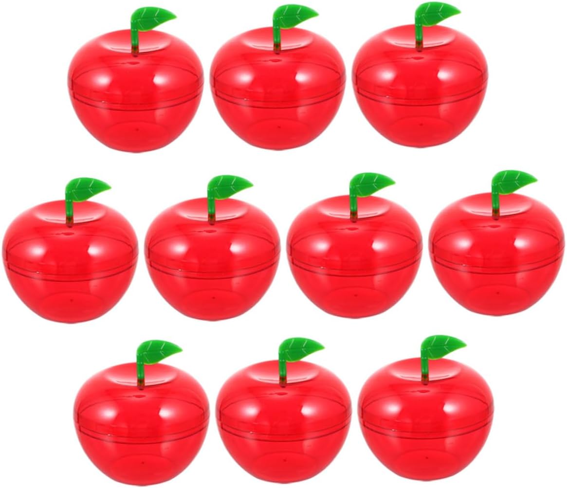 PLAFOPE 50pcs Christmas Candy Boxes Fruit-shaped Goody Containers for Treats Wedding Favors and Holiday Celebrations for Parties and Family Gatherings