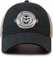 Vista 22 de The Game NCAA Snapback - Parche de malla - Comodidad clásica - Tamaño ajustable - Deja que todos sepan a qué equipo apoyas