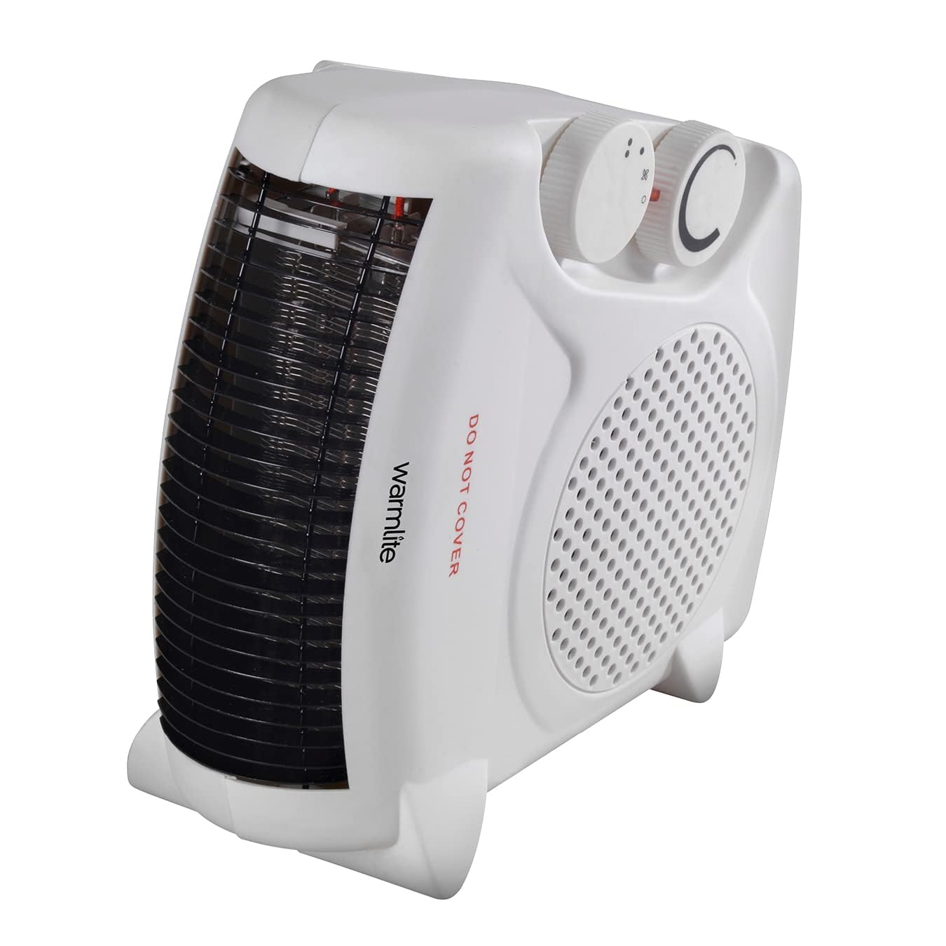 !Warmlite WL44001 Thermo Fan Heater with 2 Heat Settings and Overheat Protection