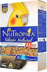 Ração Para Calopsita Seleção Natural Mini Bit 900g Nutrópica