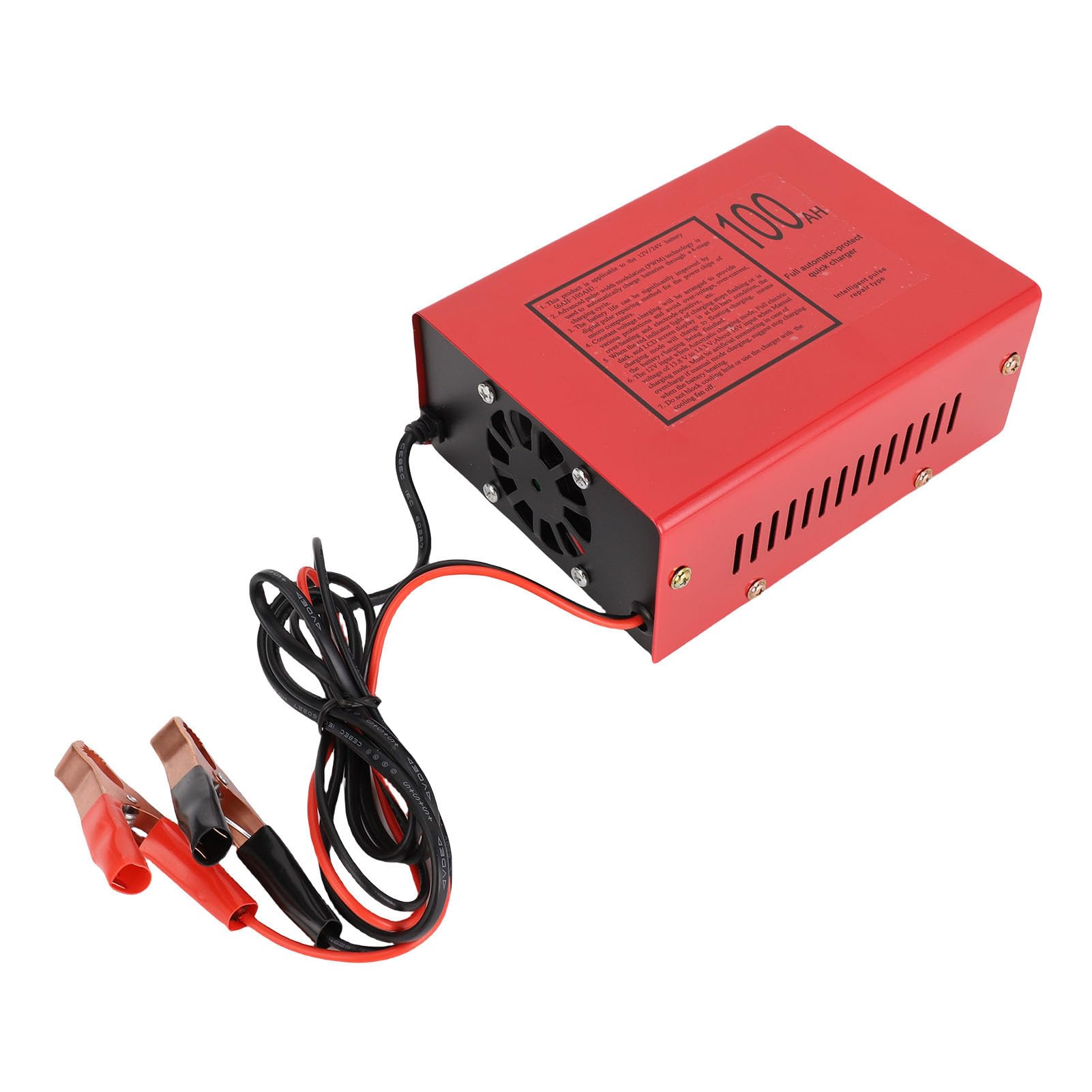 LiebeWH MF-2 10A Inteligentna ładowarka Akumulatorów 12 V 24 V W Pełni Automatyczna ładowarka Podtrzymująca Inteligentny Konserwator Akumulatorów z Uruchamianiem Silnika Tryb Zimowy (wtyczka UE)