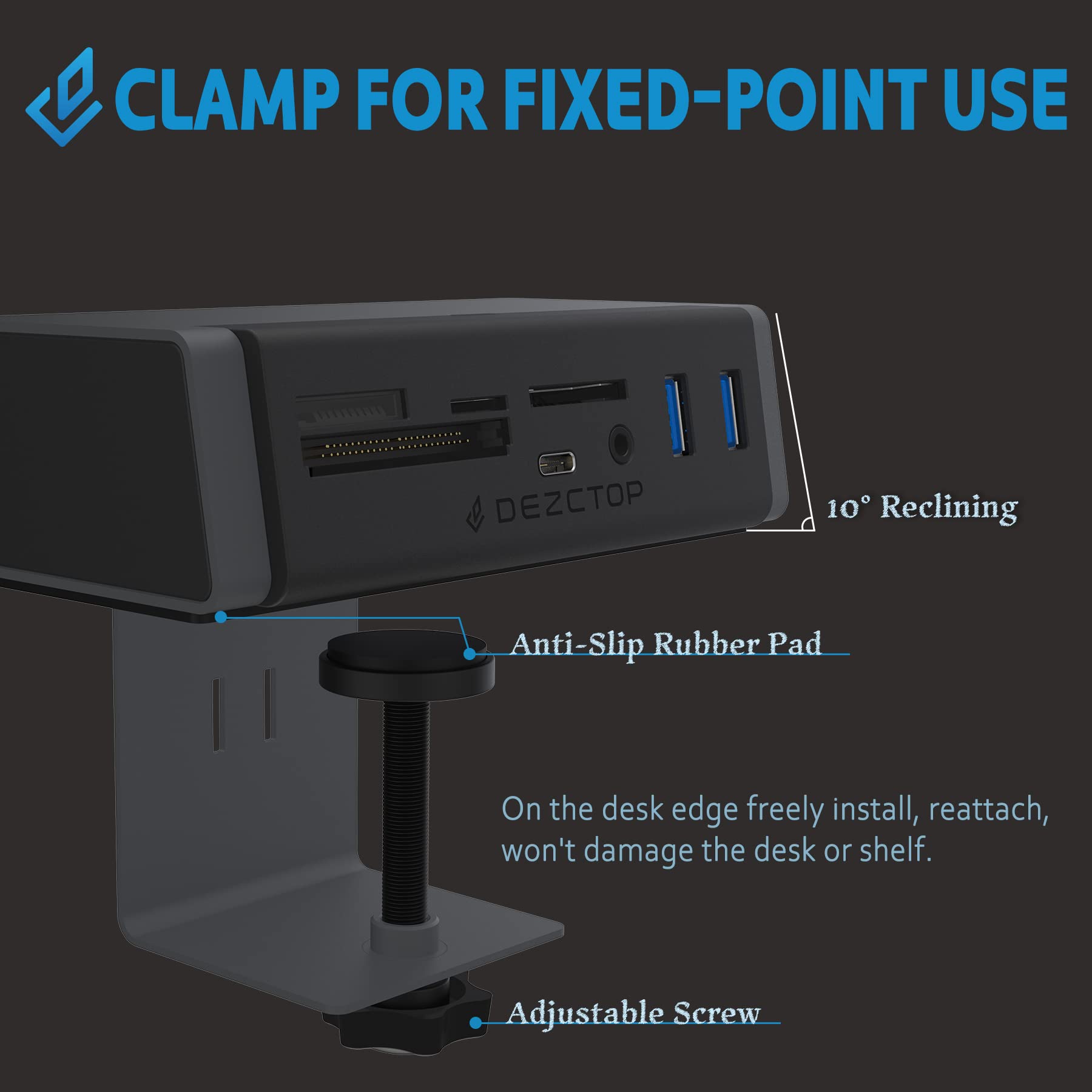 DEZCTOP ACC. USB-C 7-in-1 HUB DA-UC7HUB-GE1