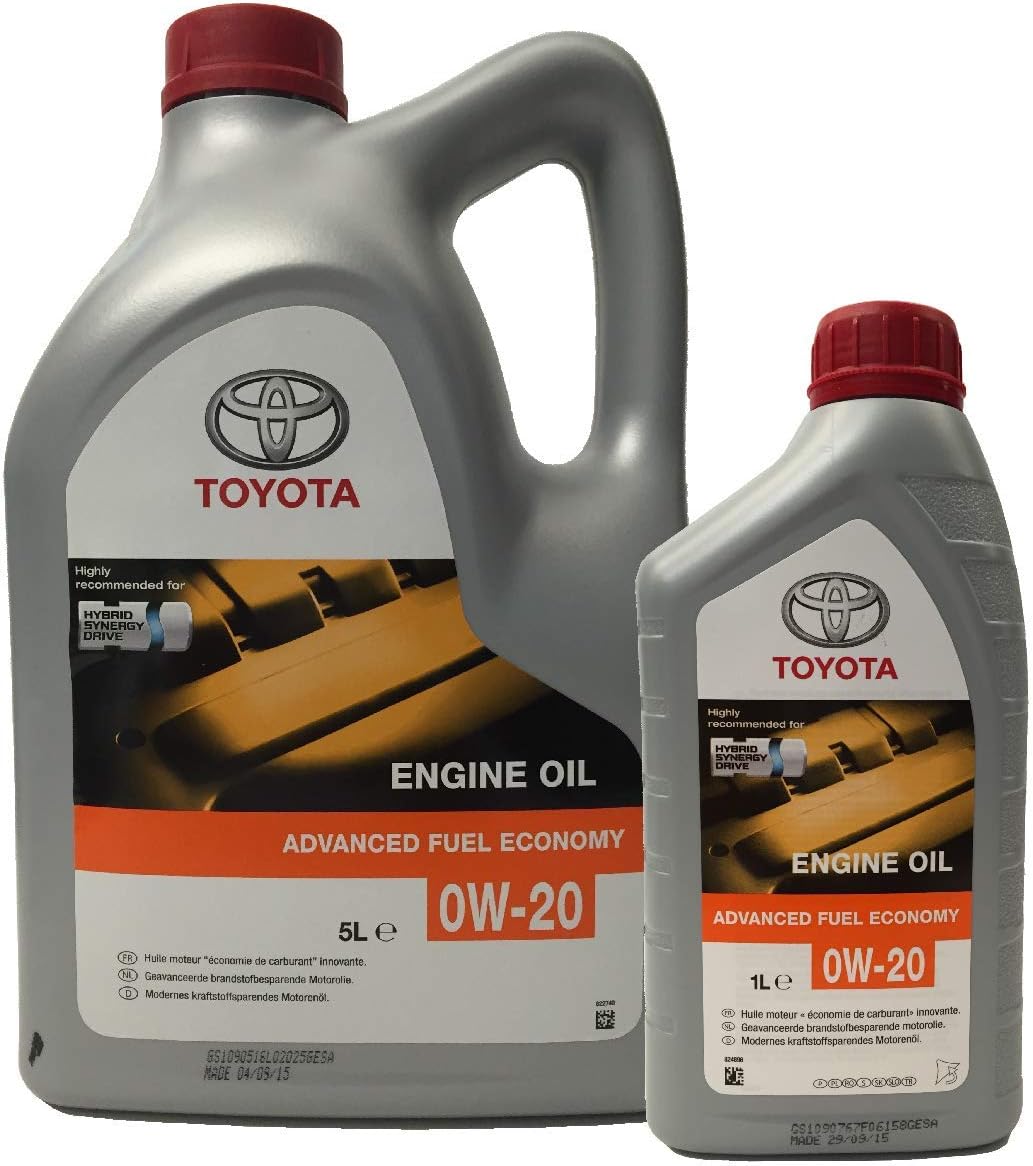 Toyota 0w20 gf5