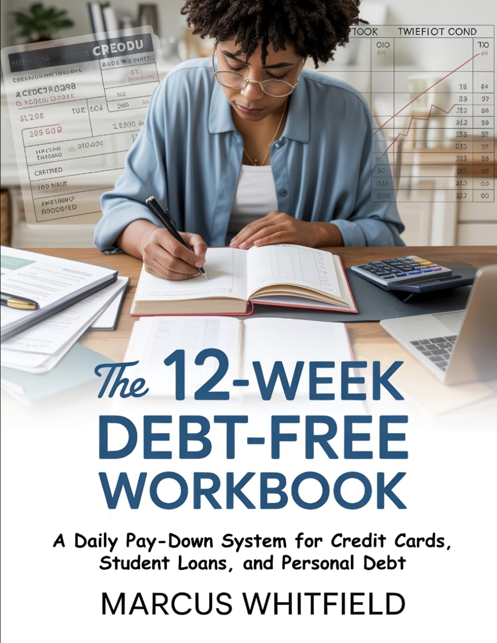 The 12-Week Debt-Free WORKBOOK: A Daily Pay-Down System for Credit Cards, Student Loans, and Personal Debt