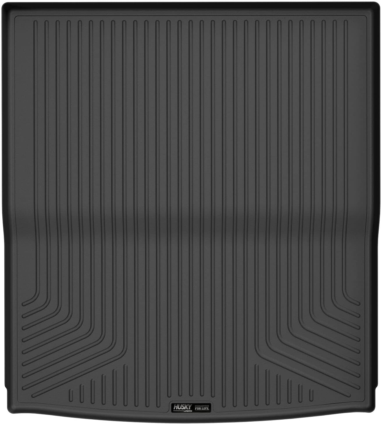 Husky Liners Weatherbeater Cargo Liner | Fits 2021-2026 Chevrolet Tahoe, GMC Yukon, Cadillac Escalade (Fits to Back of 2nd Row Over Folded Flat 3rd Row) | 1-pc Black - 28291