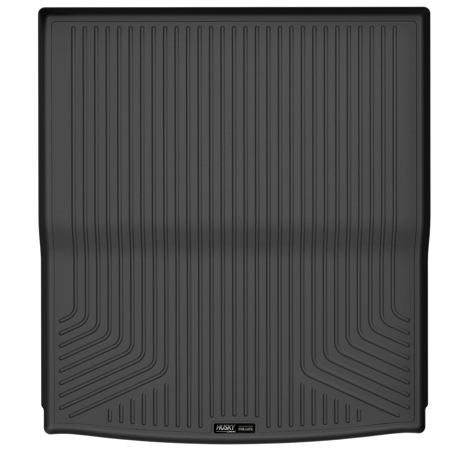 Husky Liners Weatherbeater Cargo Liner | Fits 2021-2026 Chevrolet Tahoe, GMC Yukon, Cadillac Escalade (to Back of Over Folded Flat 3rd Row) | 1-pc Black - 28291