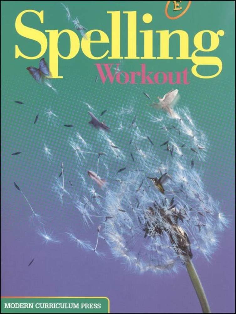 SPELLING WORKOUT HOMESCHOOL BUNDLE LEVEL E COPYRIGHT 2002