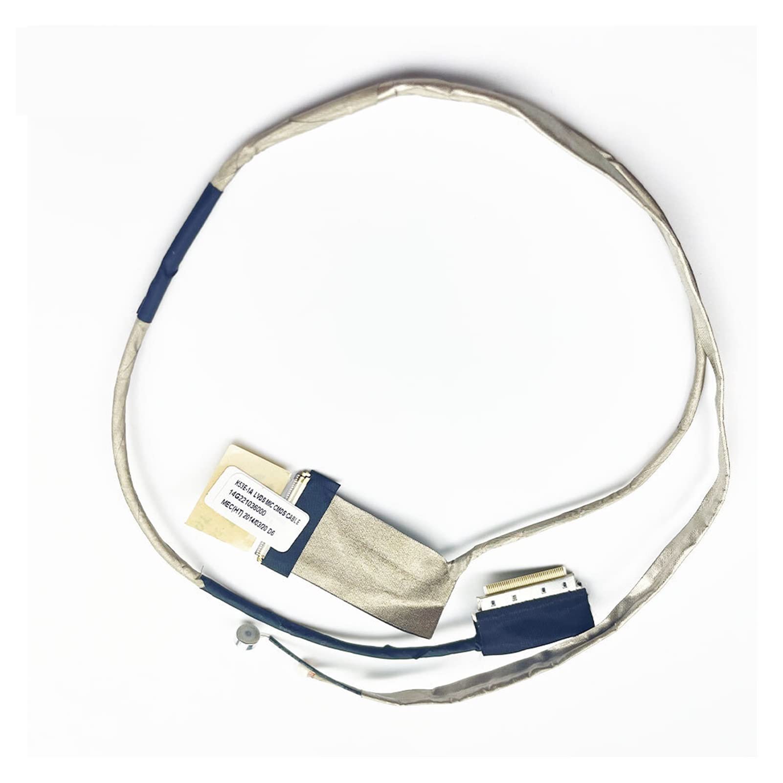 LCD LED Display Ribbon Cable Compatible for ASUS K53 K53E K53S K53SC K53SD K53SV K53SJ A53 A53S A53SD A53SJ A53SV X53S X53SD X53SV X53SJ Going (Cable Length : Other)