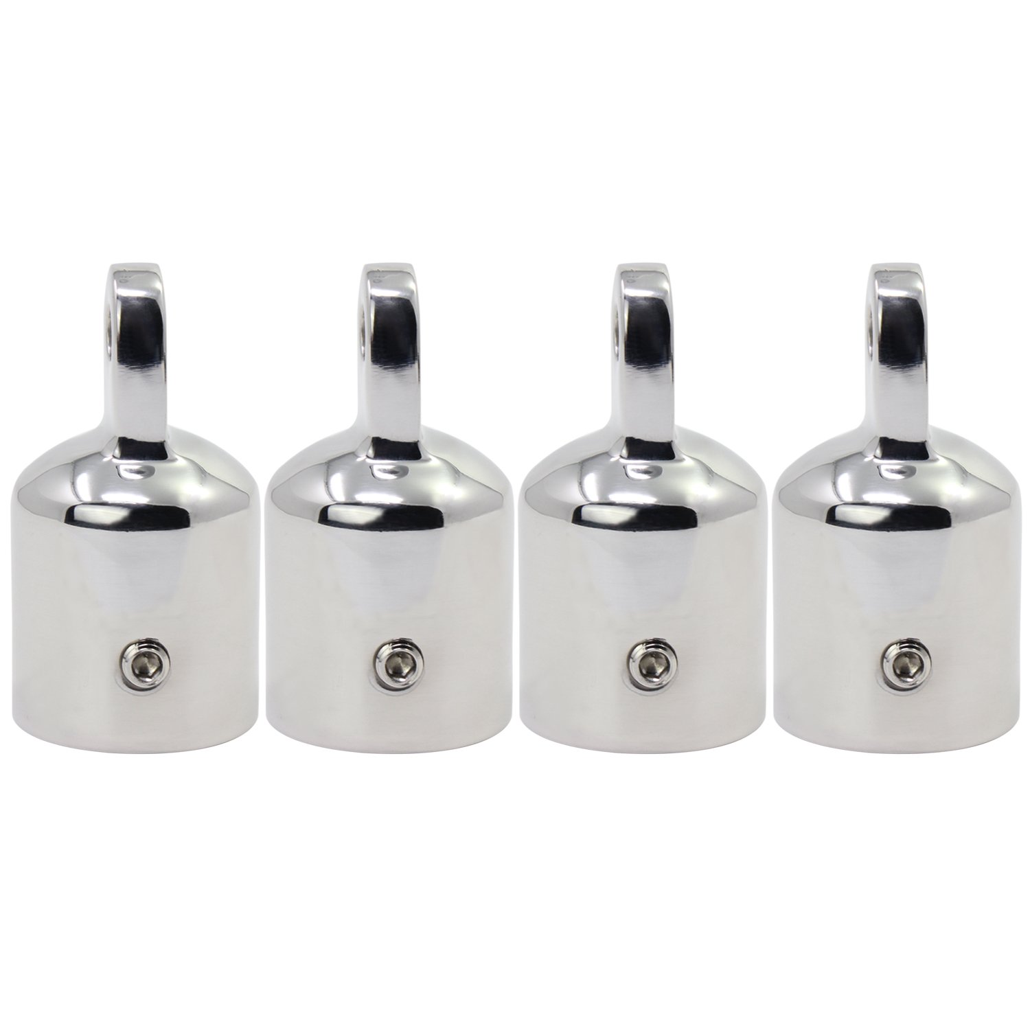 Buy HSEAMALL Eye End Cap Bimini Top Fitting, Stainless Steel Heavy Duty