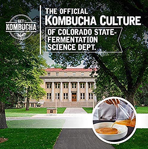 Get Kombucha Kombucha Starter Kit, Brewing Bundle for 5 gallons of Organic Tea, Vegan, GMO, and Gluten-Free Kombucha - Thumbnail 6