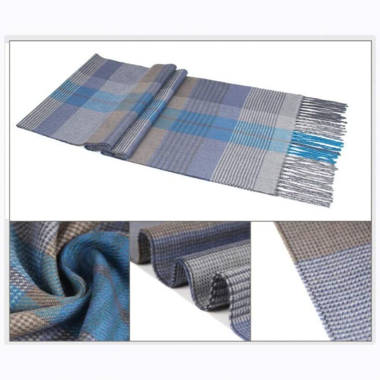 Sciarpe Sciarpa Da Uomo Autunno Inverno Caldo Sciarpe Scozzesi Morbido Cotone Scialle Nappa Sciarpe da donna
