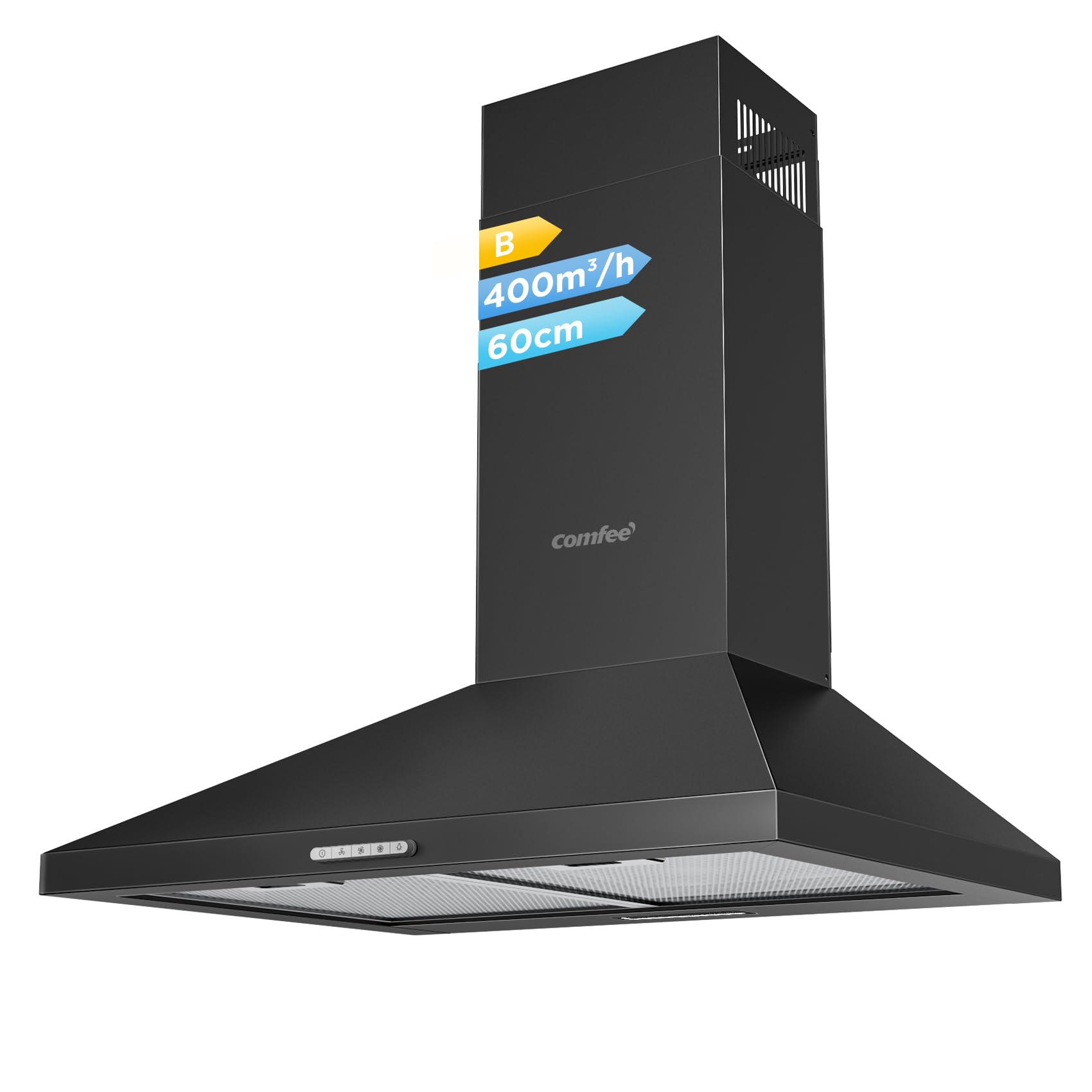 Schwarz,pyramide,60cm,b