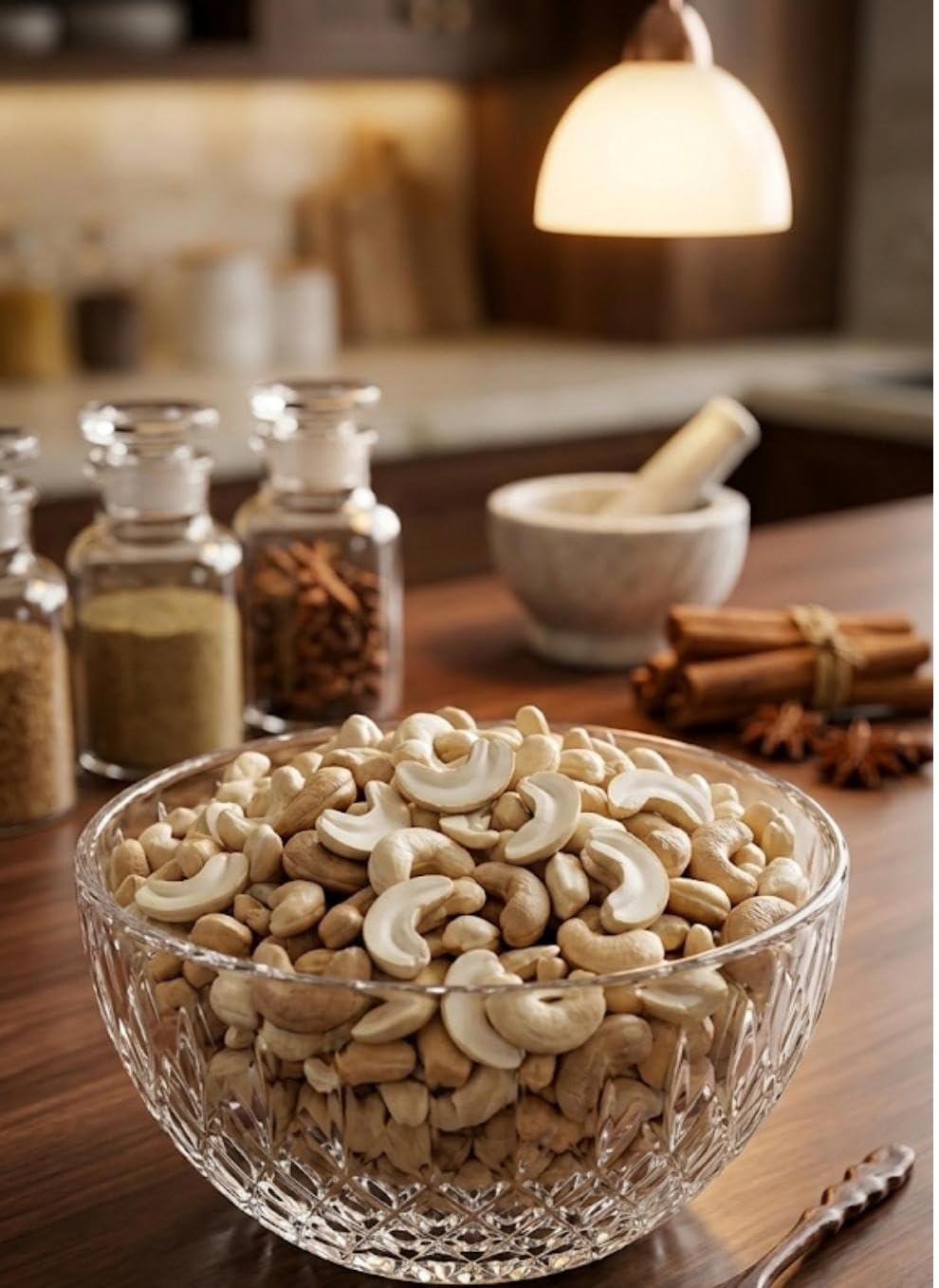 SAI SUNAINA Split Cashew Nuts 2 Tukda Kaju 250g | Premium Broken Cashew Kernels | Large Split Kaju for Sweets, Curries, Snacks & Daily Consumption | Fresh Quality Cashews 1