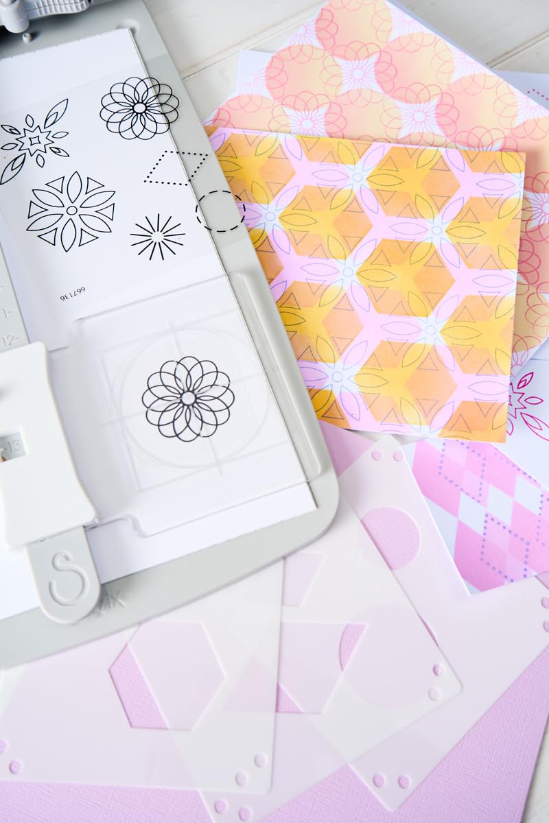 Sizzix Print and Pattern Starter Kit, Stencil & Stamp Tool Accessory — view 6