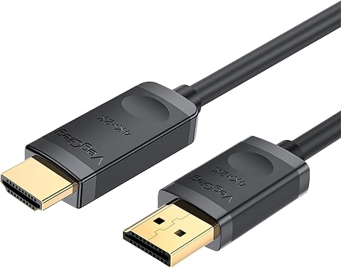 VegGieg 4K 30Hz DisplayPort to HDMI Dönüştürücü Kablo 5 Metre
