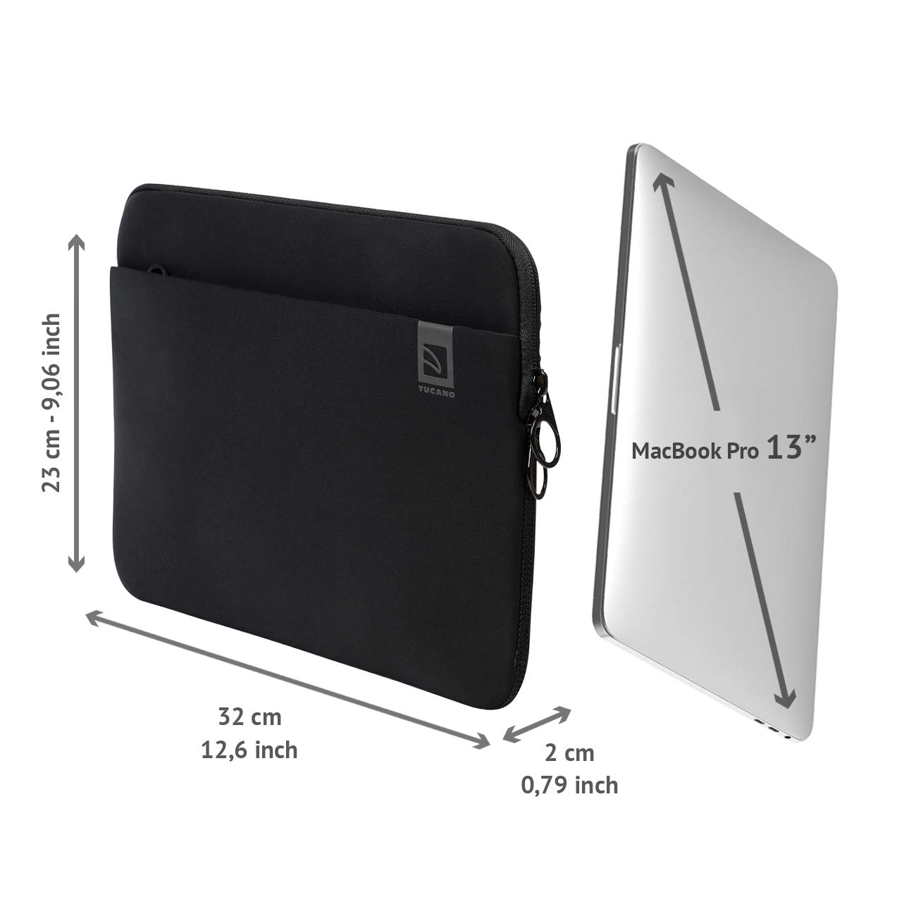 Elonbo 11–13.3–39,6 cm étanche Housse en néoprène/sac/unité centrale d'ordinateur portable sacoche sac de transport 27,9 cm Elephant/134