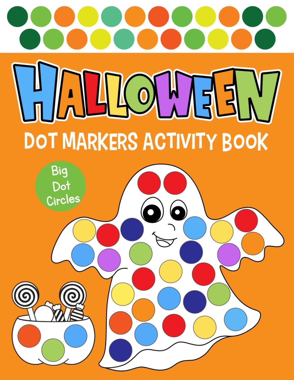 Halloween Dot Markers Activity Book for Kids