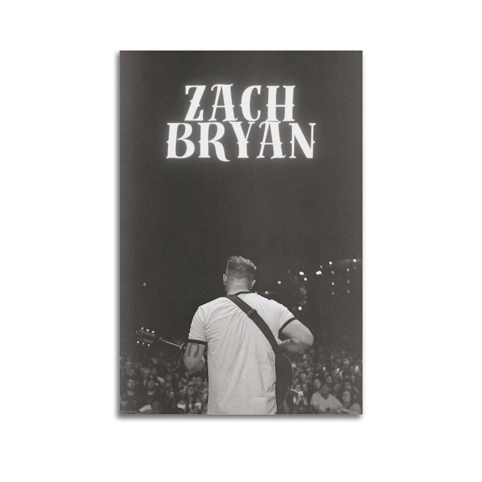 FDRPMHC Zach Bryan Poster Elisabeth Album Canvas Wall Art Decor Living Room Modern Family Bedroom 24x36inch(60x90cm) Unframe-style