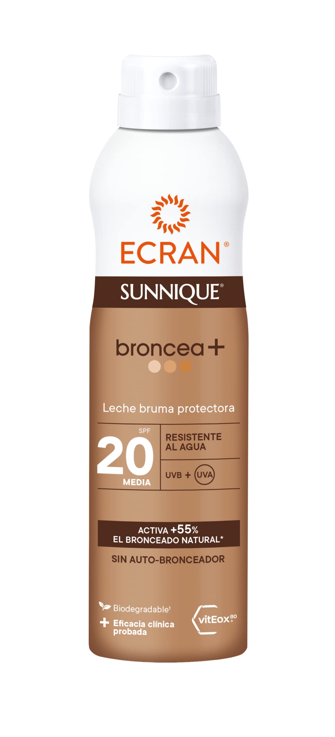 SUN LEMONOIL BRONCEA+ spray SPF20 250 ml